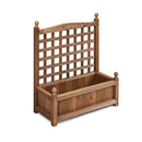Wood Planter Box with Trellis Weather-resistant Outdoor by LJGDeals