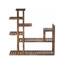 7-Tier Flower Wood Stand Plant Display Rack Storage Shelf by LJGDeals