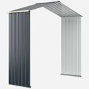 Outdoor Storage Shed Extension Kit for 7 Feet Shed Width by LJGDeals