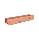 Wooden Decorative Raised Garden Bed for Yard and Window by LJGDeals