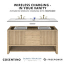 James Martin Bellshire 48" Single Bathroom Vanity, Honey Oak
