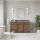 James Martin Brittany 60" Single Bathroom Vanity, Pecan