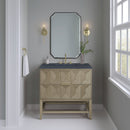 James Martin Emmeline 36" Single Bathroom Vanity, Pebble Oak
