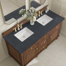 James Martin Lorelai 60" Double Bathroom Vanity, Mid-Century Walnut