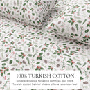 Turkish Cotton Christmas Flannel Sheet Set - Whittaker Collection by Great Bay Home