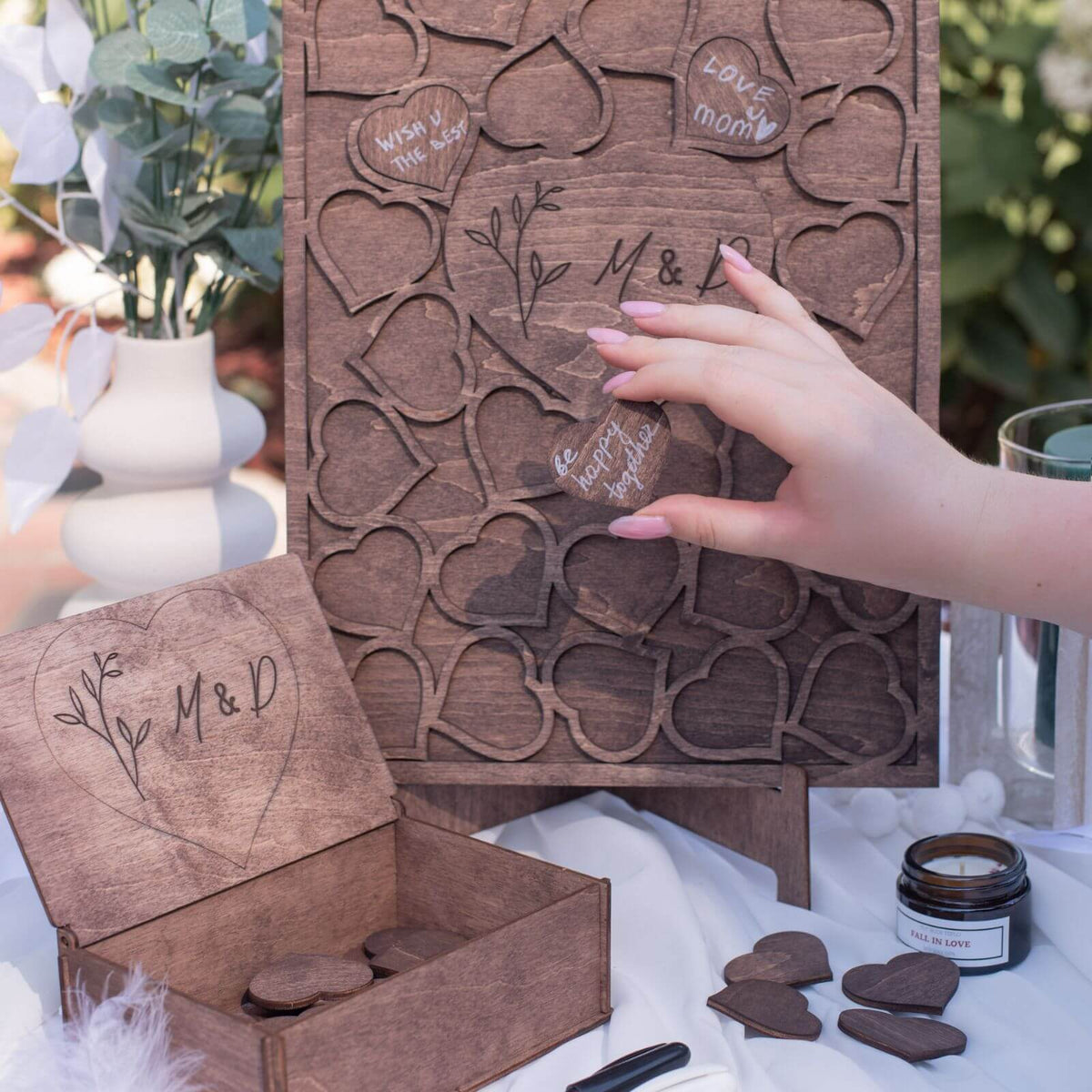 Alternative Wedding Guest Book Rectangle, photo 6 of 9