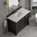 James Martin Brookfield 48" Single Bathroom Vanity, Black Onyx