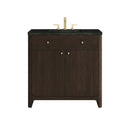 James Martin Gracyn 36" Single Bathroom Vanity, Sable