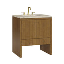 James Martin Hudson 30" Single Bathroom Vanity, Honey Oak