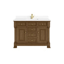 James Martin Brookfield 48" Single Bathroom Vanity, Honey Oak