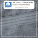 100% Cotton Premium Bath Towel Set - Chiara Collection by Great Bay Home