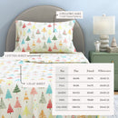 Turkish Cotton Christmas Flannel Sheet Set - Whittaker Collection by Great Bay Home