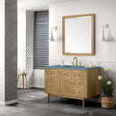 James Martin Laurent 48" Dual Mount Single Bathroom Vanity, Light Natural Oak