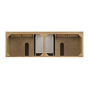 James Martin Lorelai 72" Double Bathroom Vanity, Light Natural Oak