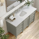 James Martin Brittany 60" Single Bathroom Vanity, Urban Gray