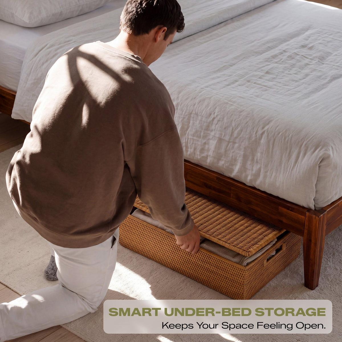 Emery Solid Wood Bed Frame, photo 10 of 34