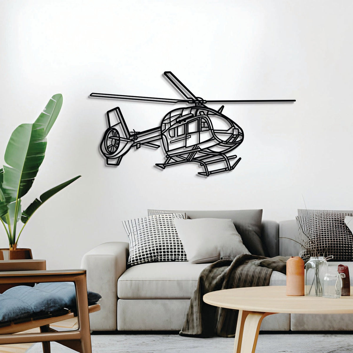 H145M LUH SOF Angle Metal Aircraft Wall Art - NCP0571, photo 4 of 5
