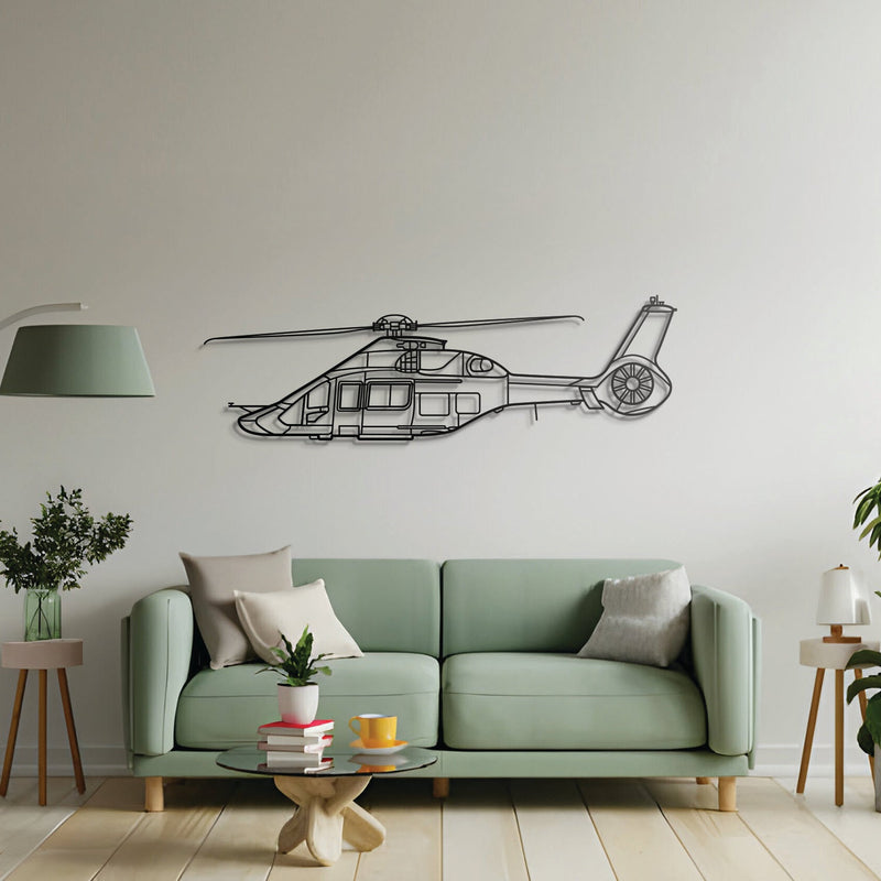 H160 Metal Aircraft Wall Art - NCP0382