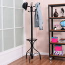 Vintage Metal Coat Hat Tree Stand Clothes Hanger by LJGDeals