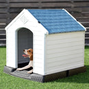 Indoor/Outdoor Waterproof Plastic Dog House Pet Puppy Shelter by LJGDeals