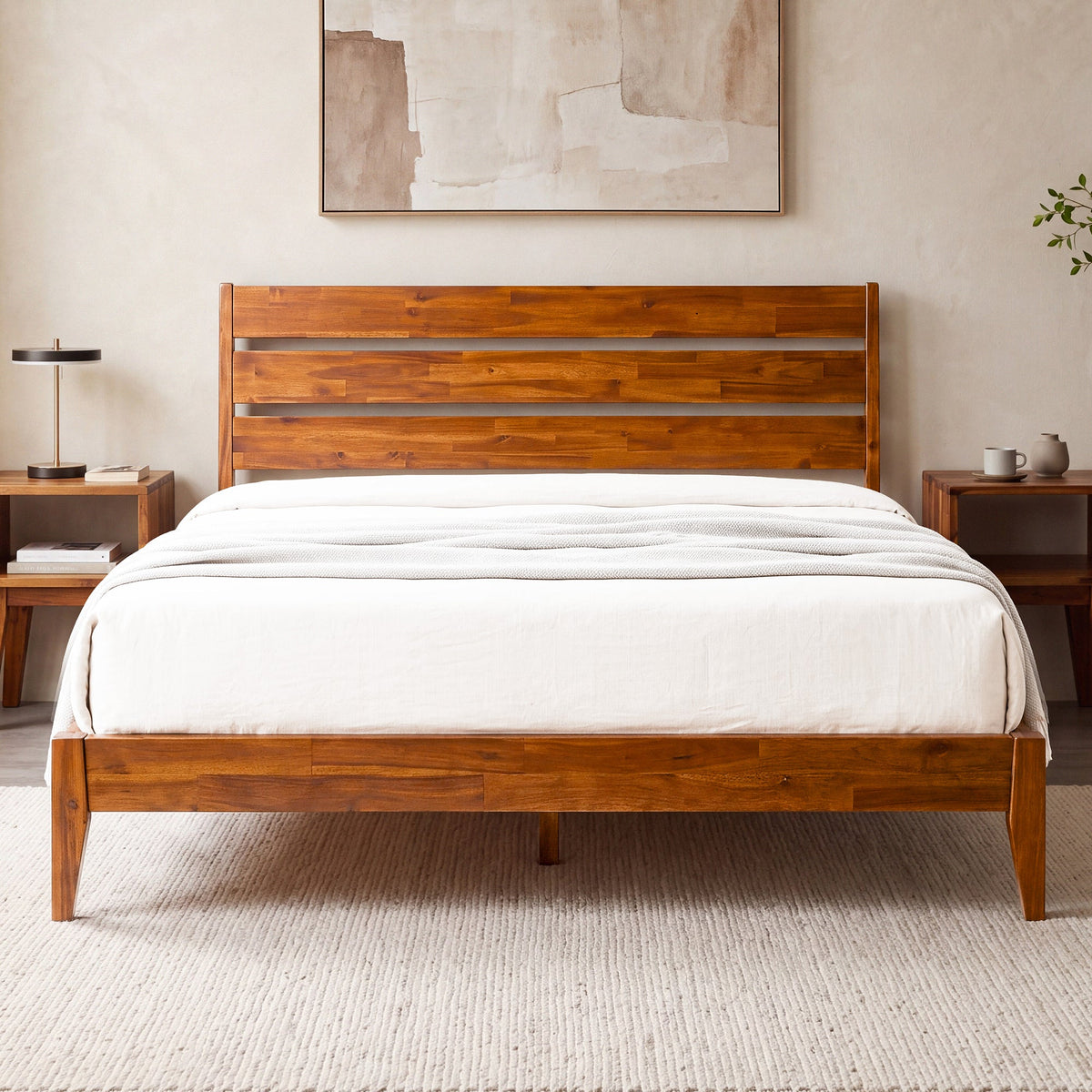 Emery Solid Wood Bed Frame, photo 13 of 34