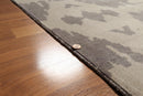 9' x 12' Hand knotted 100% Wool Modern Area Rug full pile 9x12 Gray