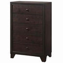 Home 5 Drawers Chest Dresser Storage Cabinet by LJGDeals