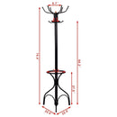 Vintage Metal Coat Hat Tree Stand Clothes Hanger by LJGDeals