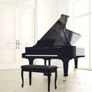 Solid Wood PU Leather Piano Bench with Storage by LJGDeals