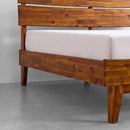 Aurora Solid Wood Bed Frame