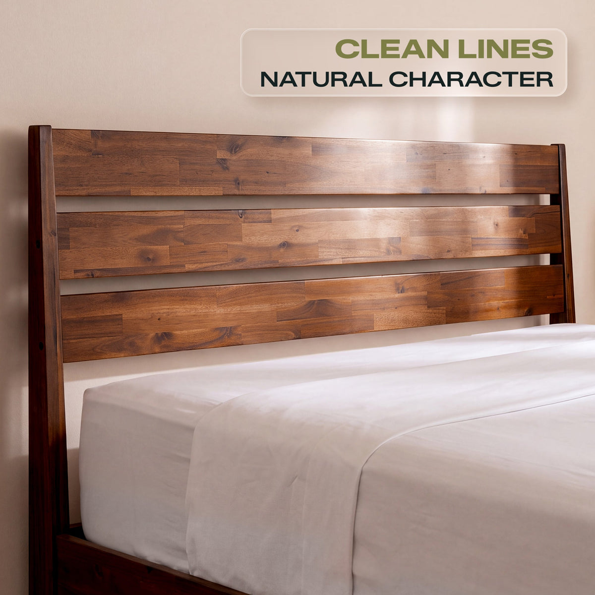 Emery Solid Wood Bed Frame, photo 6 of 34