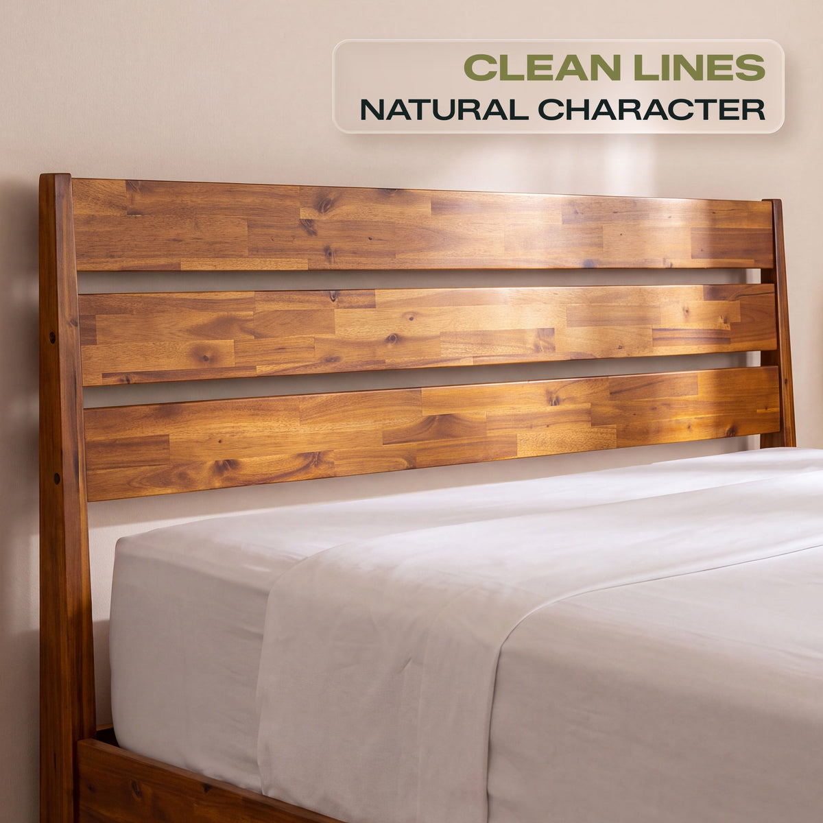 Emery Solid Wood Bed Frame, photo 17 of 34