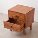 Silvia Solid Wood Nightstand