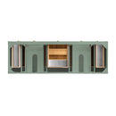 James Martin Breckenridge 72" Double Bathroom Vanity, Smokey Celadon