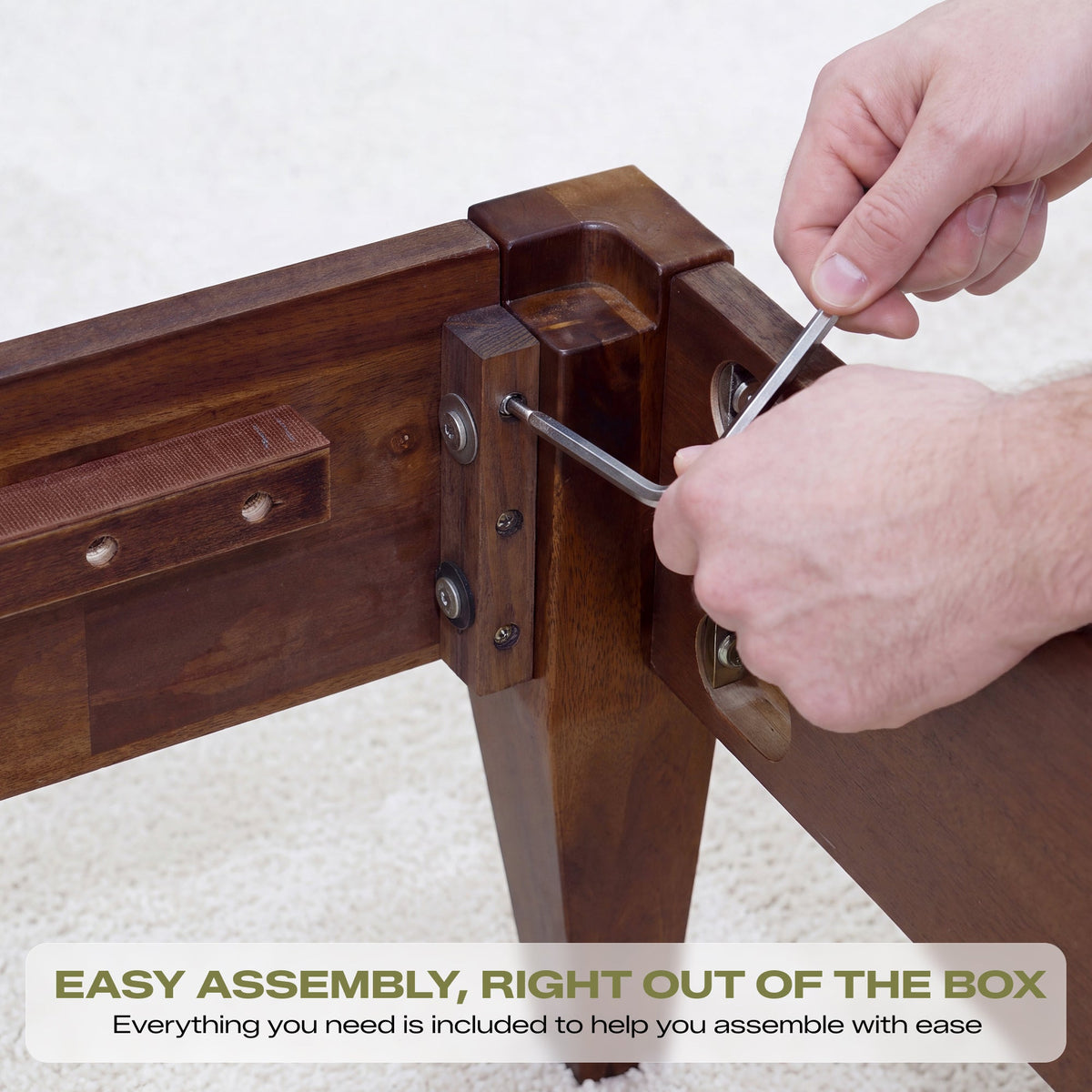 Emery Solid Wood Bed Frame, photo 7 of 34