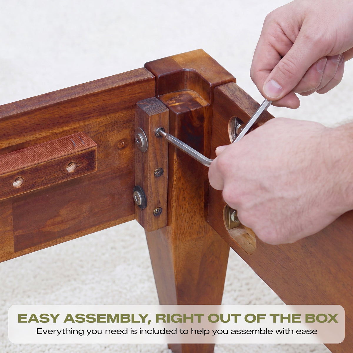Emery Solid Wood Bed Frame, photo 18 of 34
