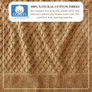 Cotton Diamond Waffle Weave Bath Towel Set - Grayson Collection by Great Bay Home