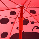 Kids Patio Folding Table and Chairs Set Beetle with Umbrella by LJGDeals