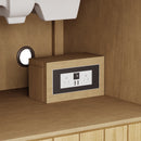 James Martin Hudson 36" Single Bathroom Vanity, Light Natural Oak