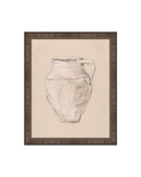 Vase Drawing Sepia