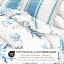 Stripe & Ocean Story Coastal Quilt Set - New Castle Collection by Great Bay Home