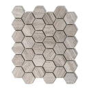 Haisa Light Honed Hexagon Marble Mosaics 12x12