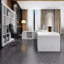 Halcyon · White L-Shaped Executive Desk