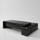 Halcyon · White L-Shaped Executive Desk
