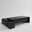 Halcyon · White L-Shaped Executive Desk by Arc Grove