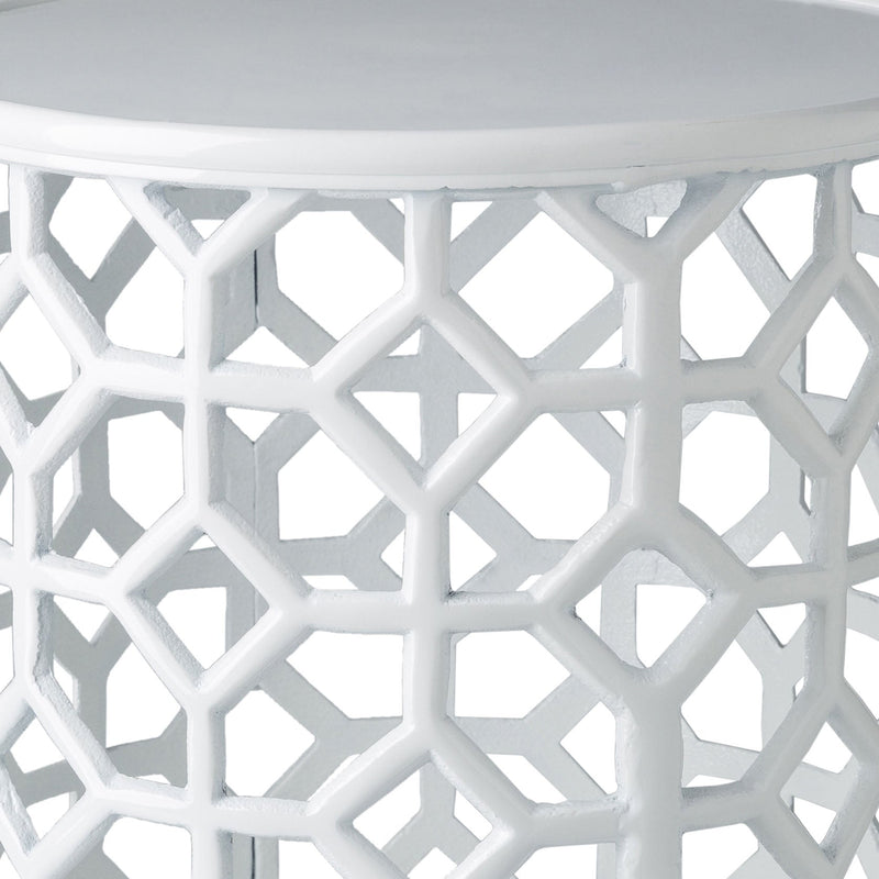 Steyregg White End Table