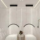 Half Moon Dimmable LED Pendant Light for Beauty Studio