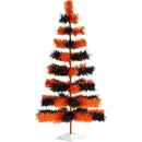 Halloween Mixed Brush Christmas Tree by Lee Display
