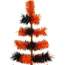 Halloween Mixed Brush Christmas Tree by Lee Display