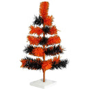Halloween Mixed Brush Christmas Tree by Lee Display